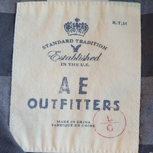 Lot of 3 American Eagle Button Down Shirts Size Large AE L - Picture 9 of 14